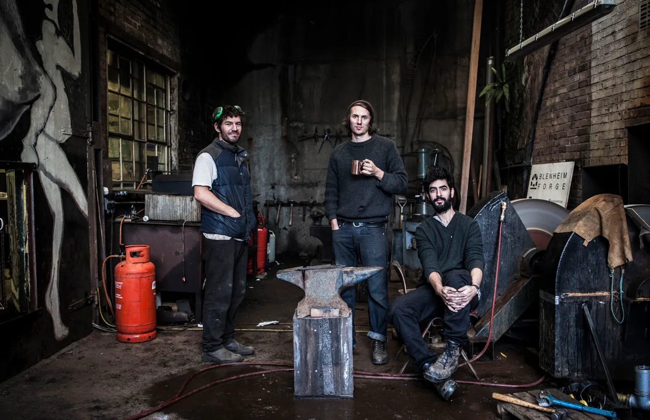 Blenheim Forge: Friends Turn Knife Forging Hobby into Business